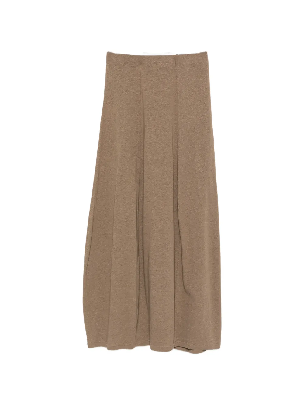 VIKTORIA CHAN Cilla jersey maxi skirt - Marrone