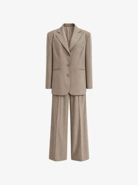 ROOM76 pinstripe-pattern pattern suit
