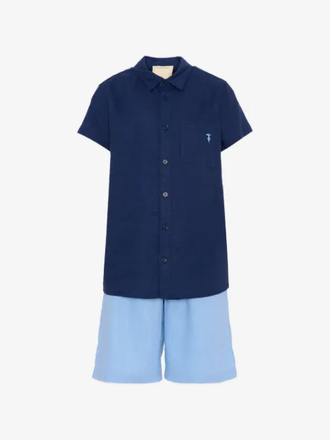 TRUSSARDI JUNIOR lot de 2 chemises à manches courtes