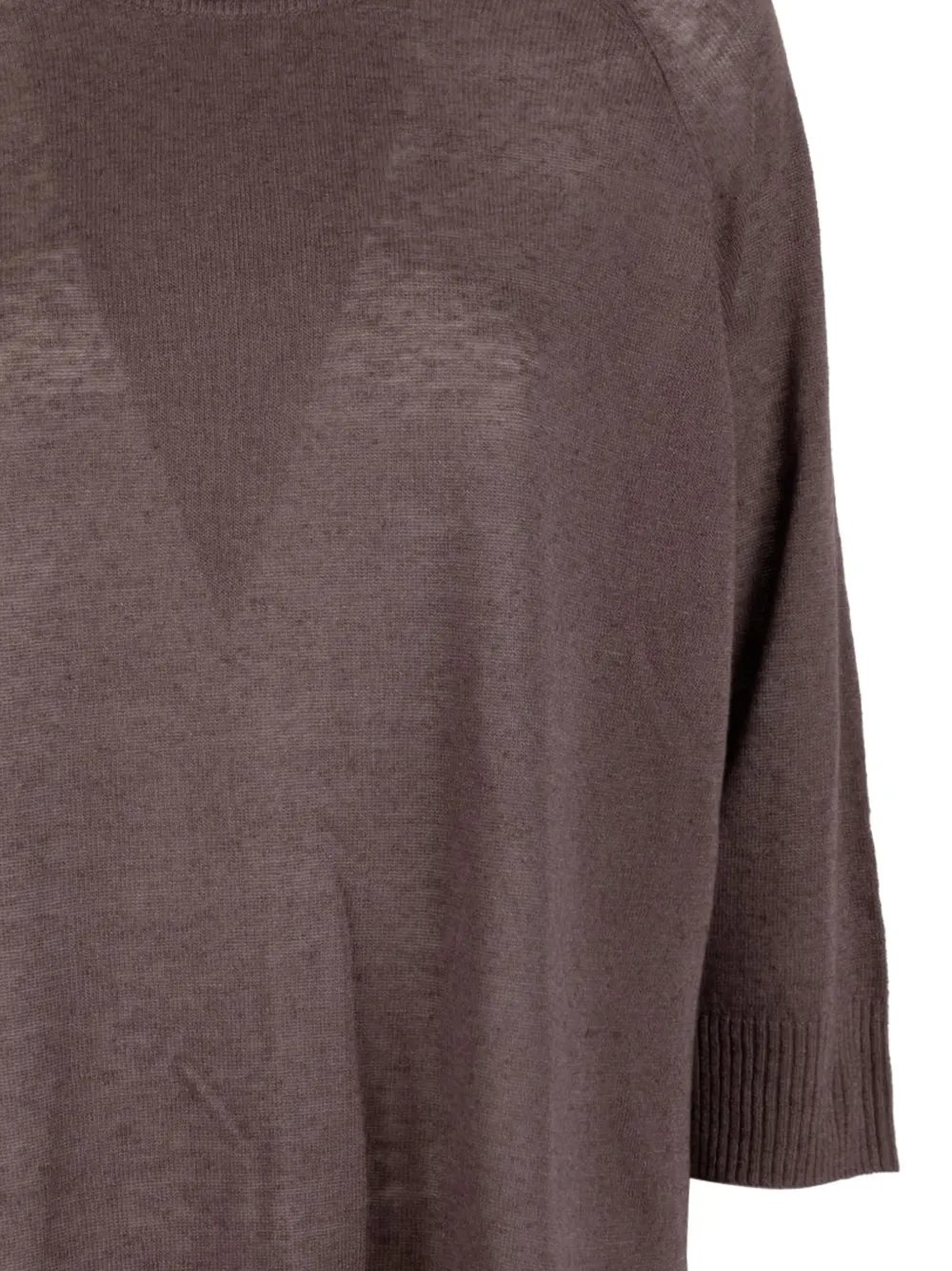 Cinque Pull En Maille Fine à Manches Raglan - Marron 