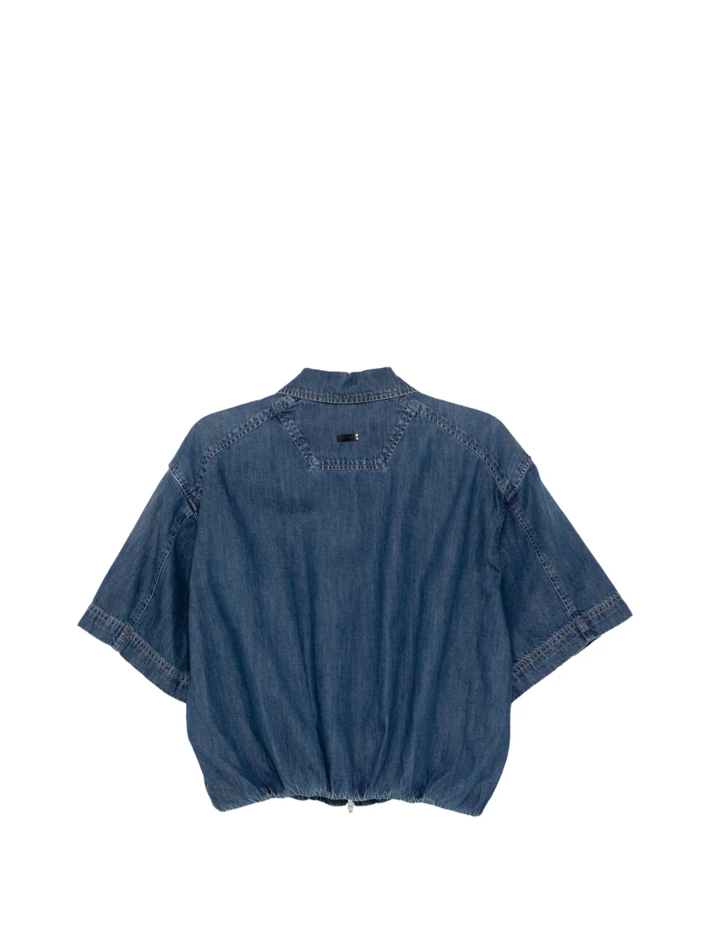 Juun.J Denim jack met rits Blauw