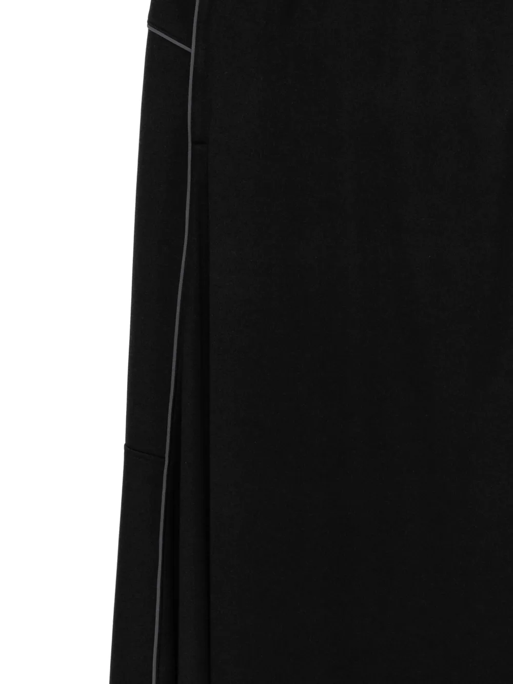 Juun.J Midi-rok met afwerking Zwart