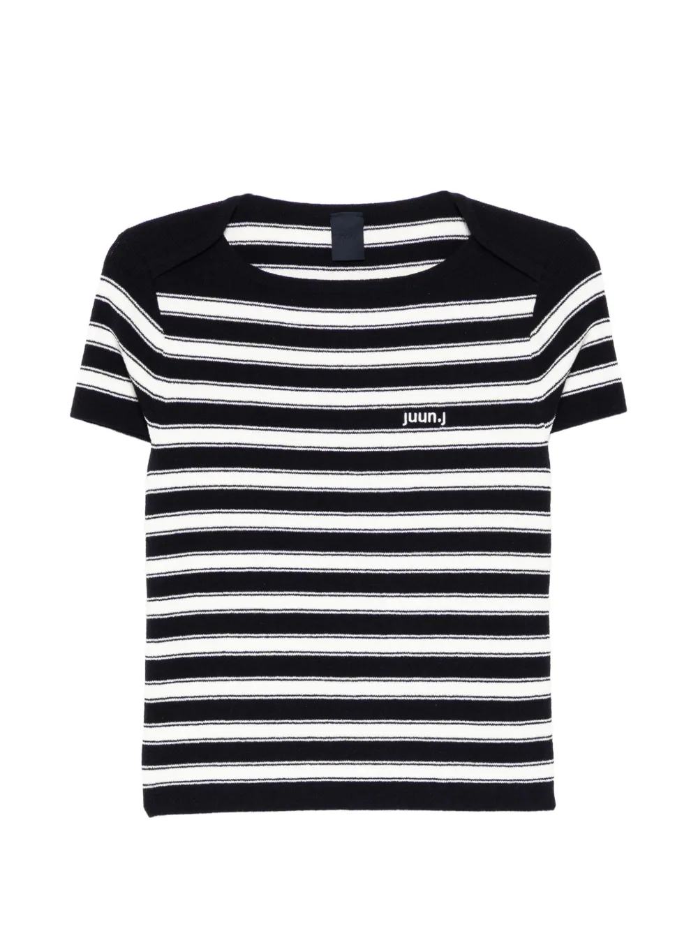 Juun.J striped T-shirt - Blu