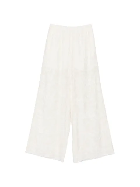 VIKTORIA CHAN Pantaloni Eos in pizzo