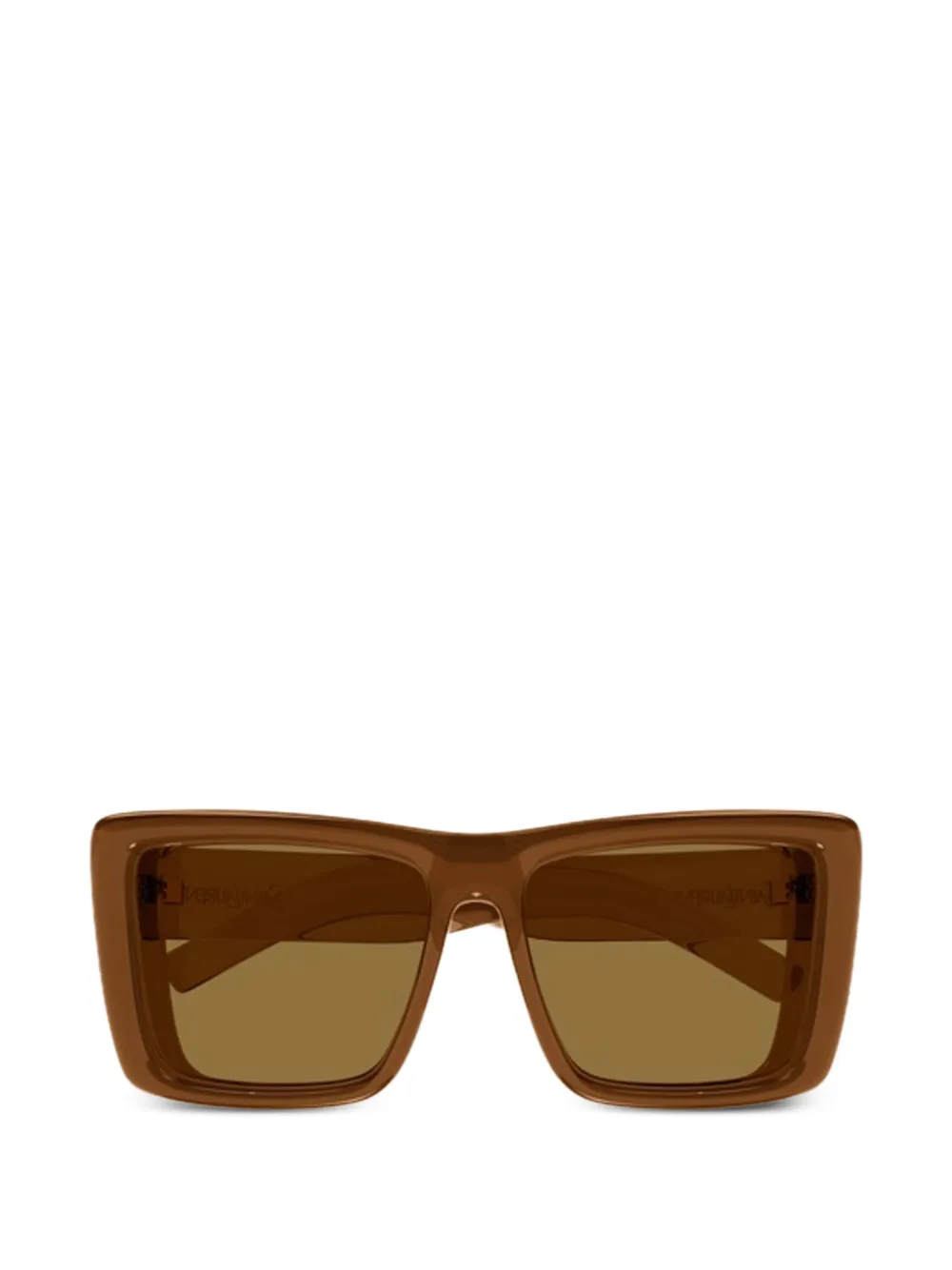 Saint Laurent Eyewear square-frame sunglasses - Marrone