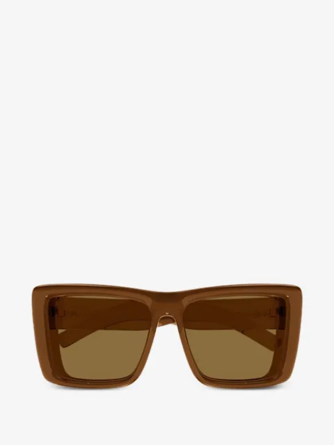Saint Laurent Eyewear Howl square-frame sunglasses