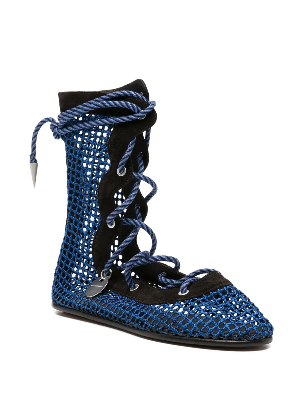Kiko Kostadinov Veterlaarzen met mesh Blauw