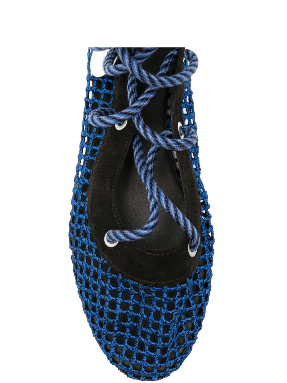 Kiko Kostadinov Veterlaarzen met mesh Blauw