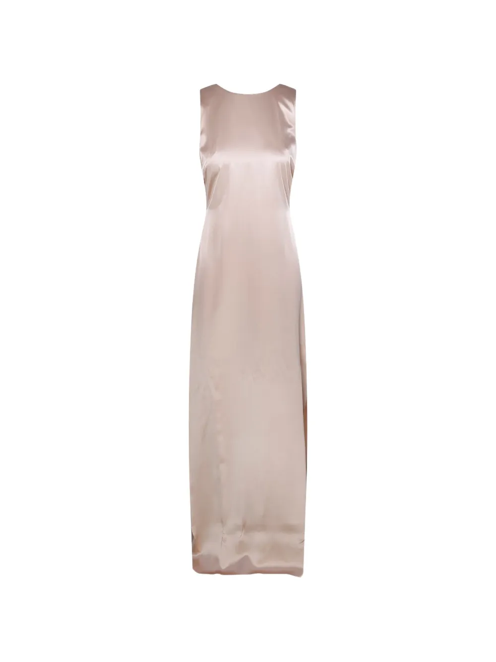 Max Mara draped open-back maxi dress - Pink
