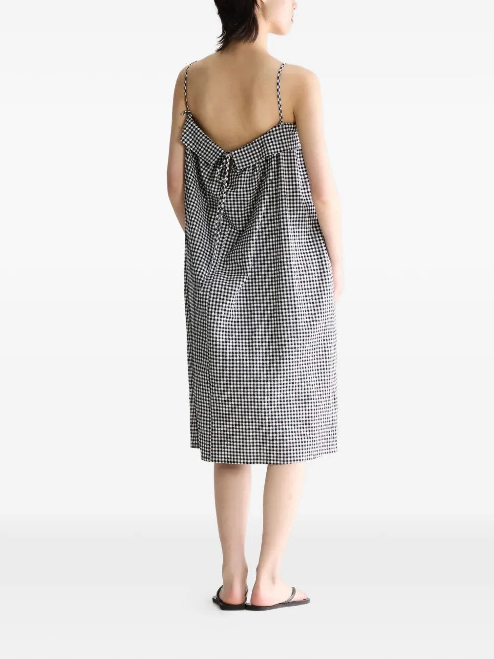  Bellerose Abito Tokyo A Quadretti - Nero 