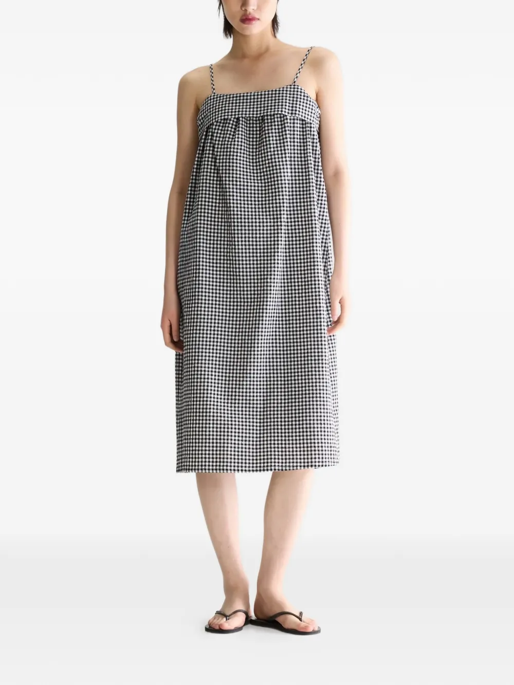  Bellerose Abito Tokyo A Quadretti - Nero 
