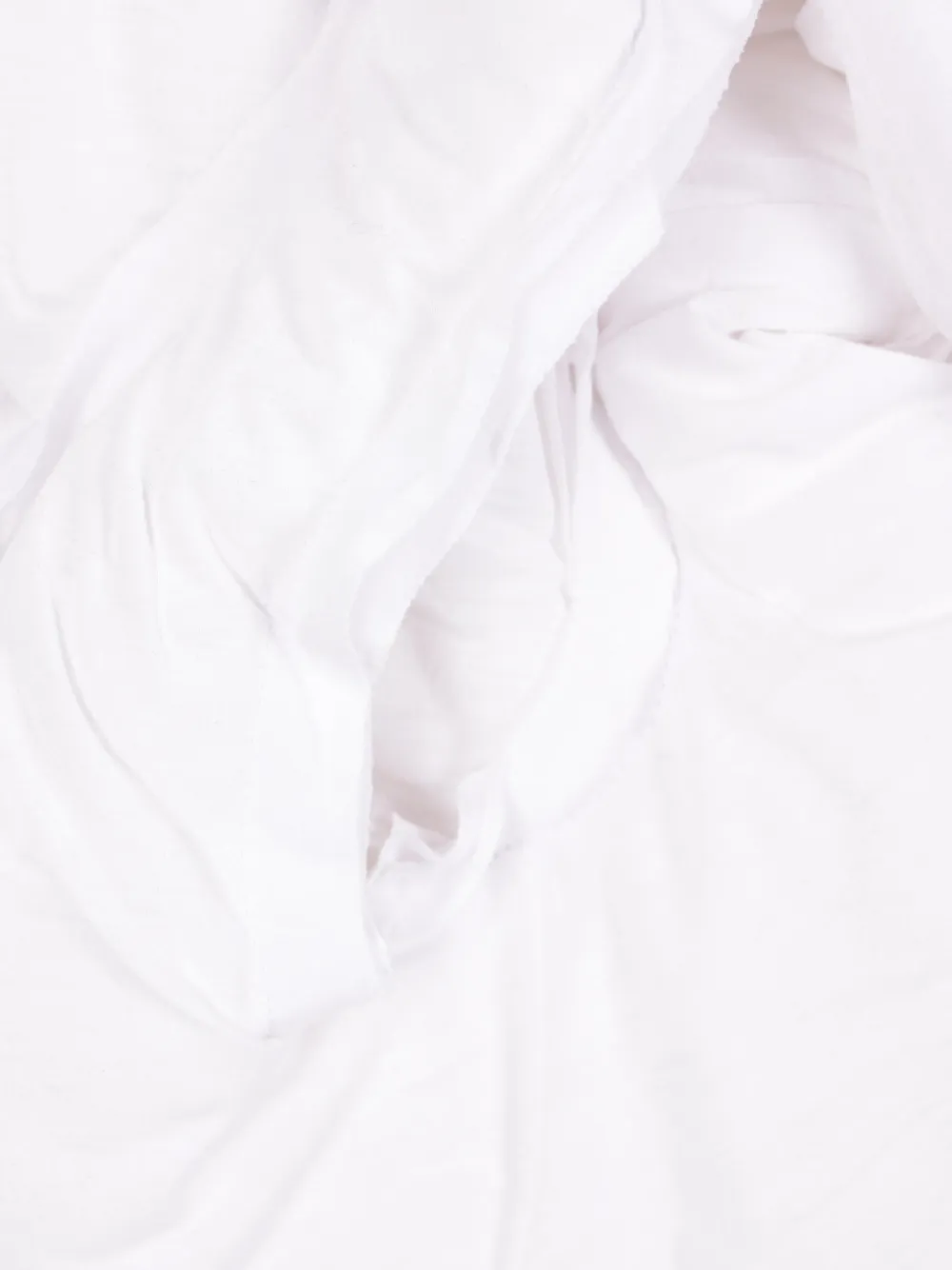 Comme Des Garçons Jack met ruches Wit