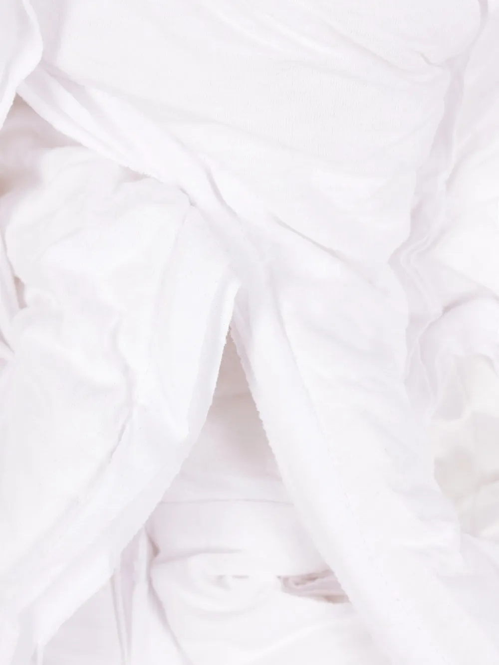 Comme Des Garçons Jack met ruches Wit
