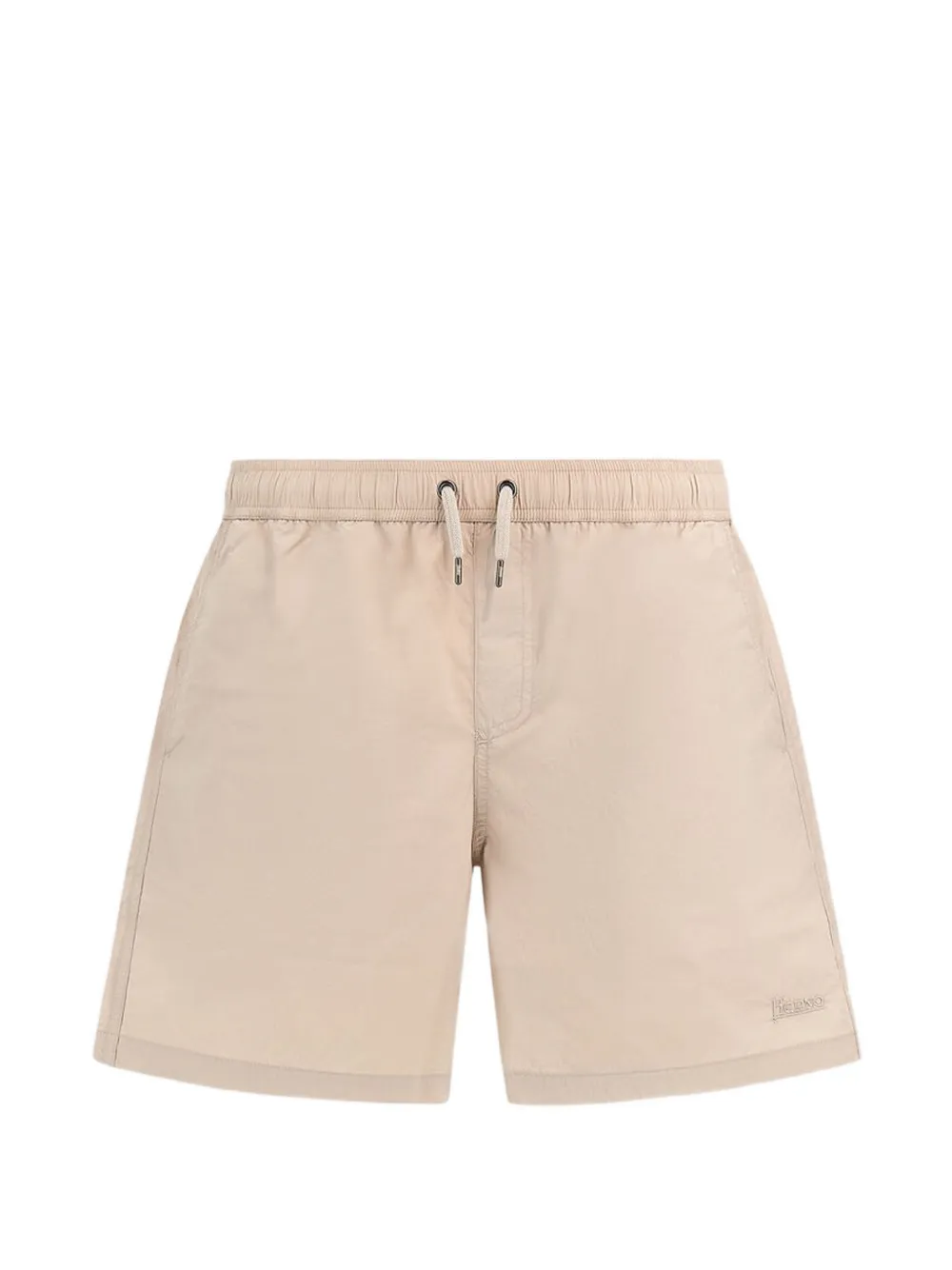 Herno Ultralight creased-finish swim shorts - Toni neutri