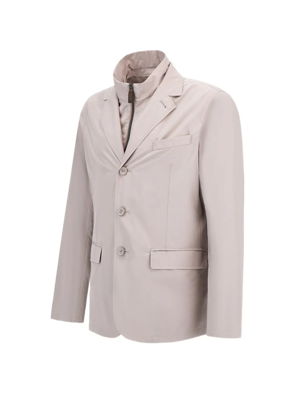 Herno Byron single-breasted blazer Grijs
