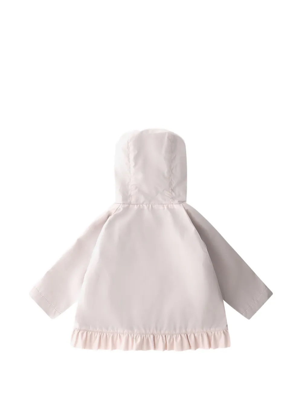Herno Kids Cape met capuchon en ruches Roze