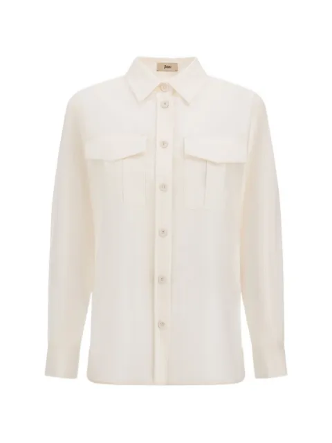 Herno flap-pocket button-up shirt