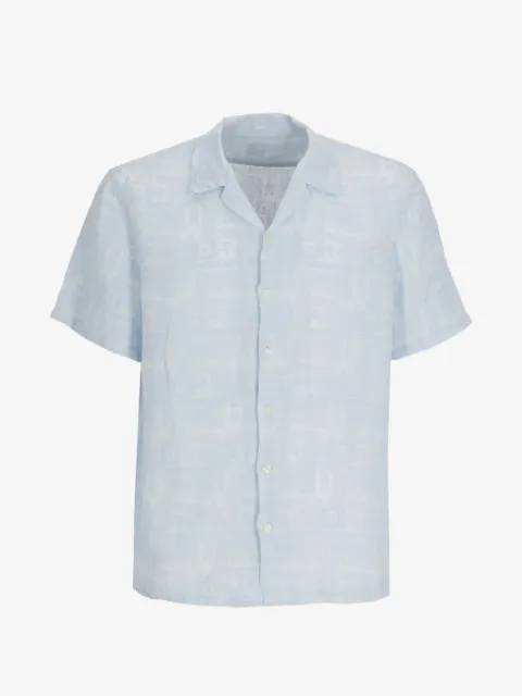 120% Lino short-sleeved shirt