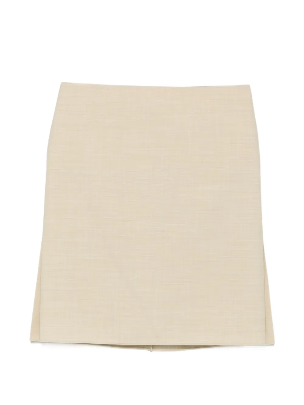 CALVIN KLEIN COLLECTION side-slit mini skirt - Toni neutri