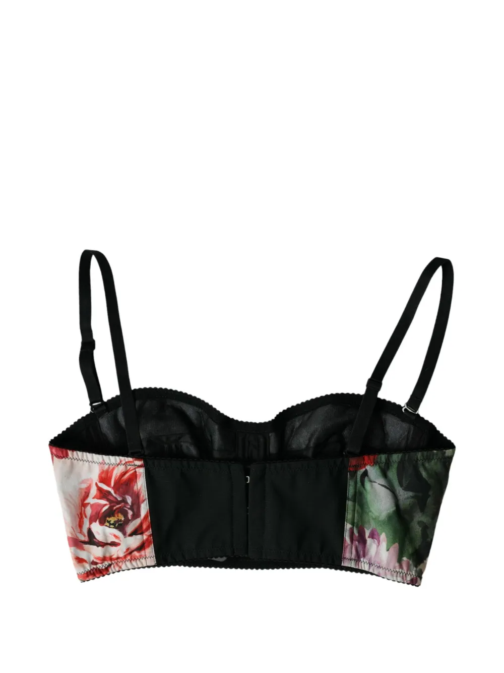 Dolce & Gabbana Satijnen-zijden bh met bloemenprint Beige
