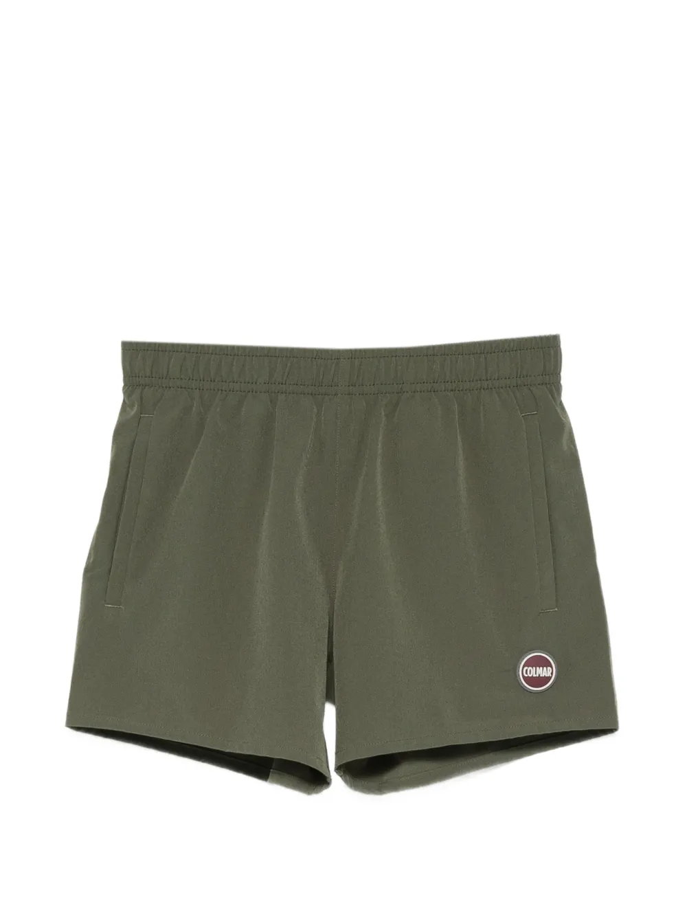 Colmar Kids logo-patch swim shorts - Verde