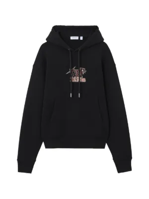Off-White spray-arrow Hoodie | Black | FARFETCH