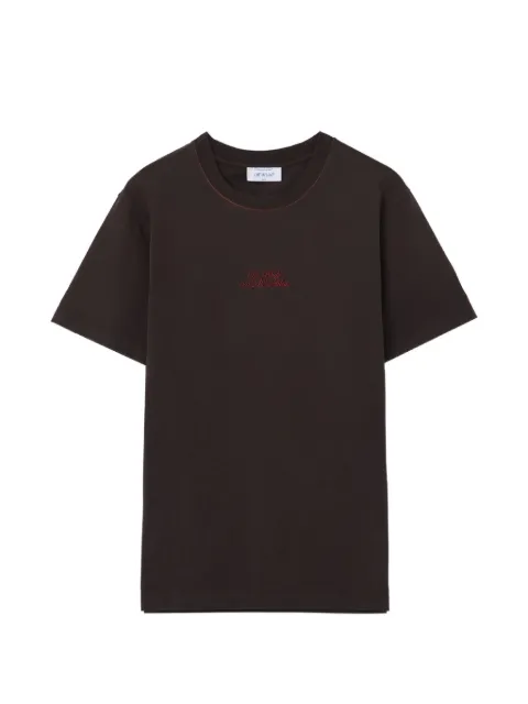 Off-White x AC Milan logo-print T-shirt
