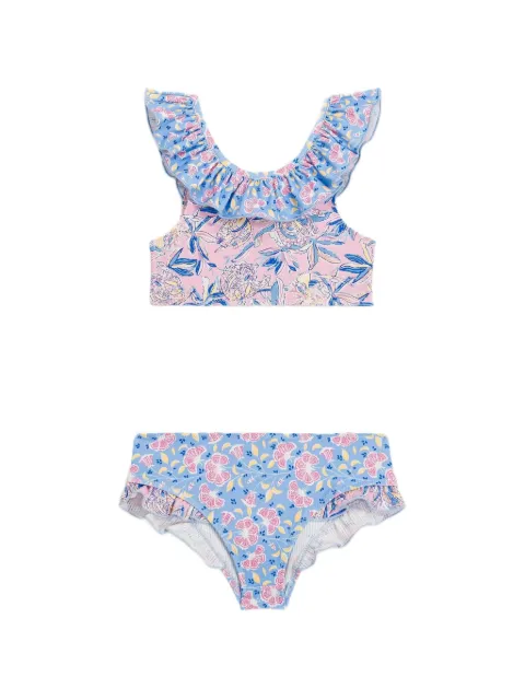 LOUISE MISHA KIDS Primavera ruffled swimsuit