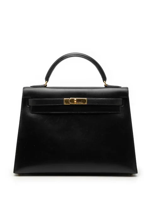 Hermès Pre-Owned sac à main Box Calf Kelly Sellier 32 (1994)