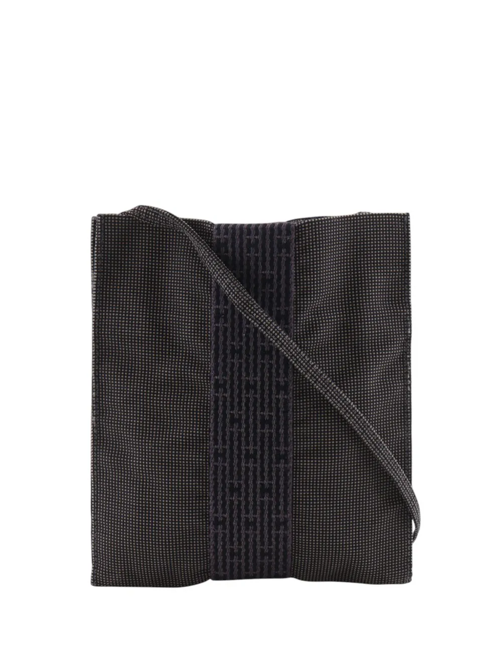 Hermès Pre-Owned 1990-2010 Canvas Herline Pochette crossbody bag - Grigio