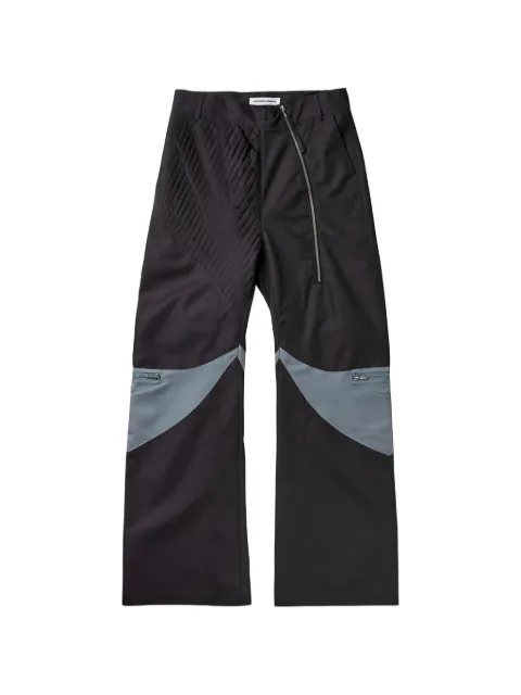 FFFPOSTALSERVICE Sahara contrast-insert trousers