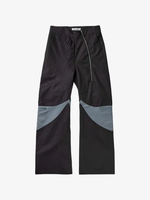 FFFPOSTALSERVICE Sahara contrast-insert trousers