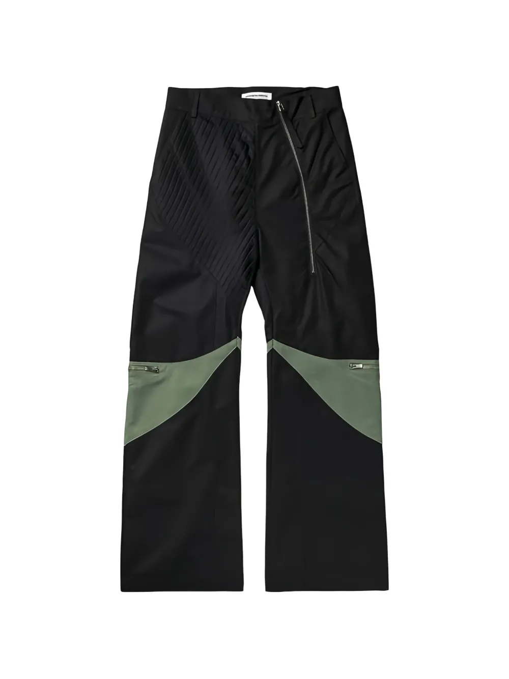 FFFPOSTALSERVICE 사하라 콘트라스트 패널 팬츠 | 블랙 | Image 1