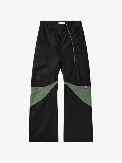 FFFPOSTALSERVICE Sahara contrast-insert trousers