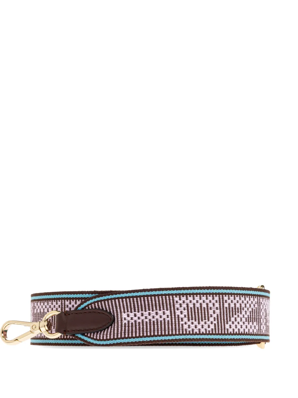 FENDI Strap You FF-motif bag strap - Purple