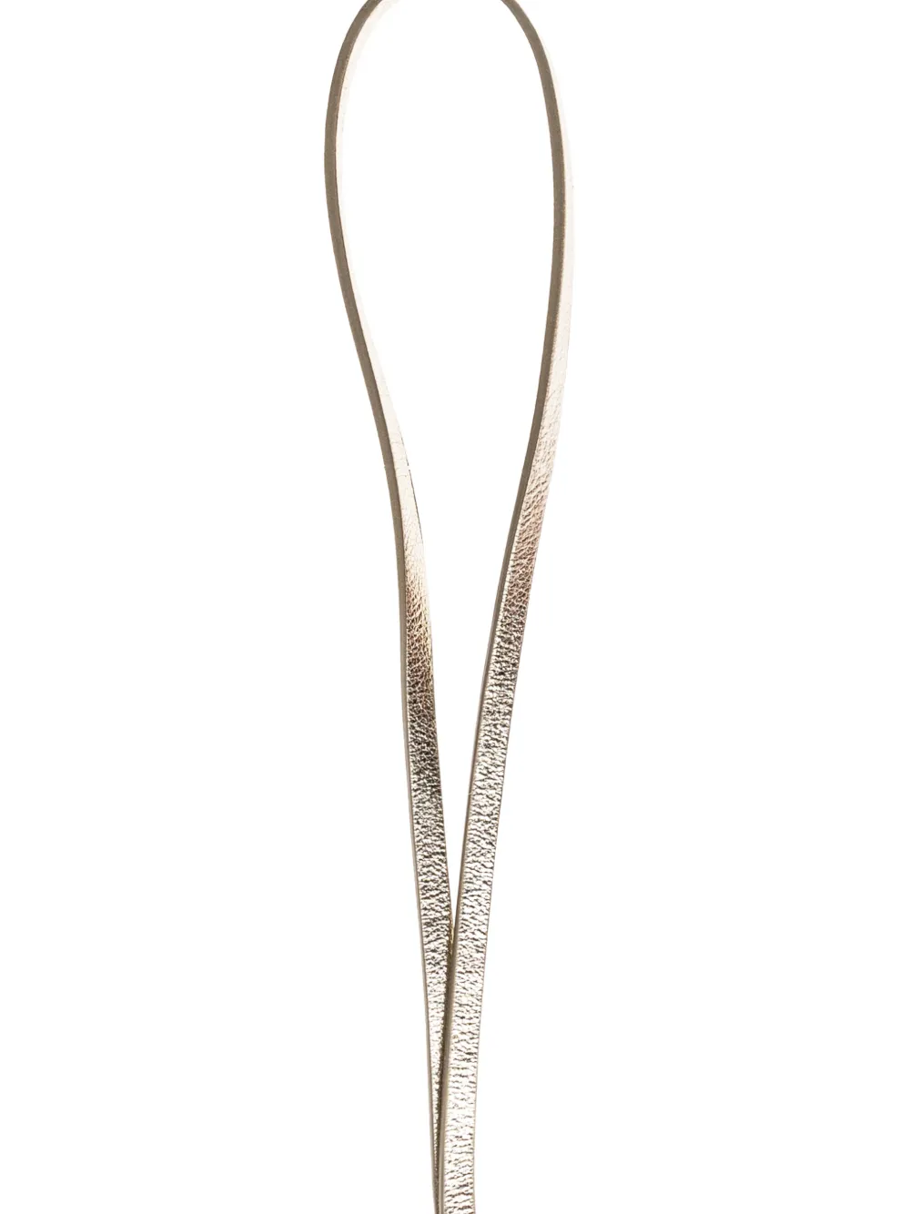 Ferragamo Schoenbedel met metallic effect Beige
