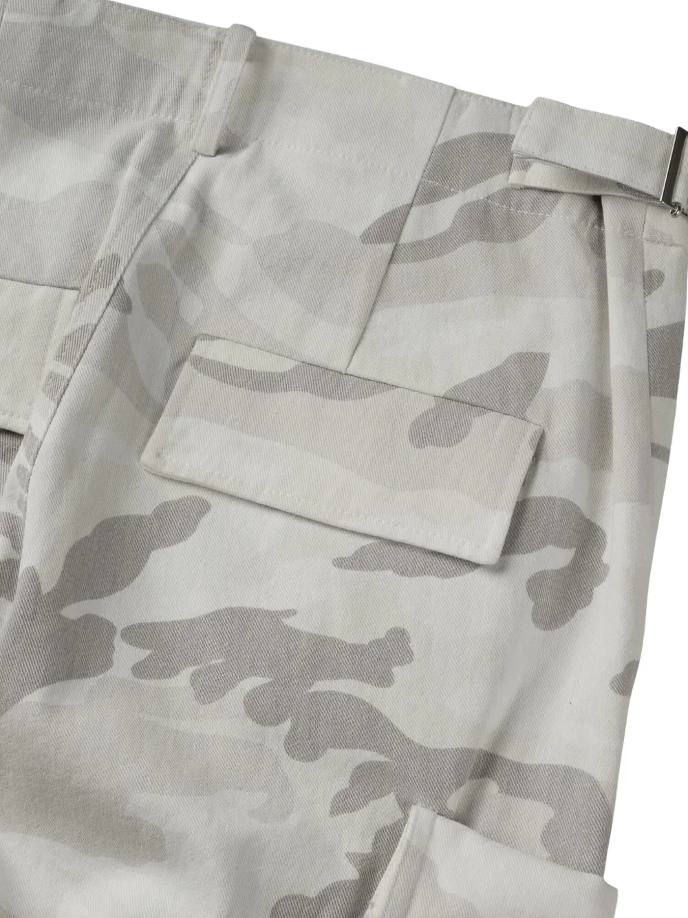 FFFPOSTALSERVICE Engineer cargo broek met camouflageprint Grijs