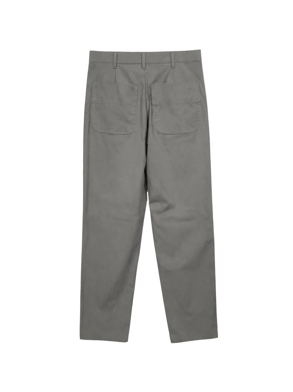 LES HÉRITIERS Tech geplooide pantalon Grijs