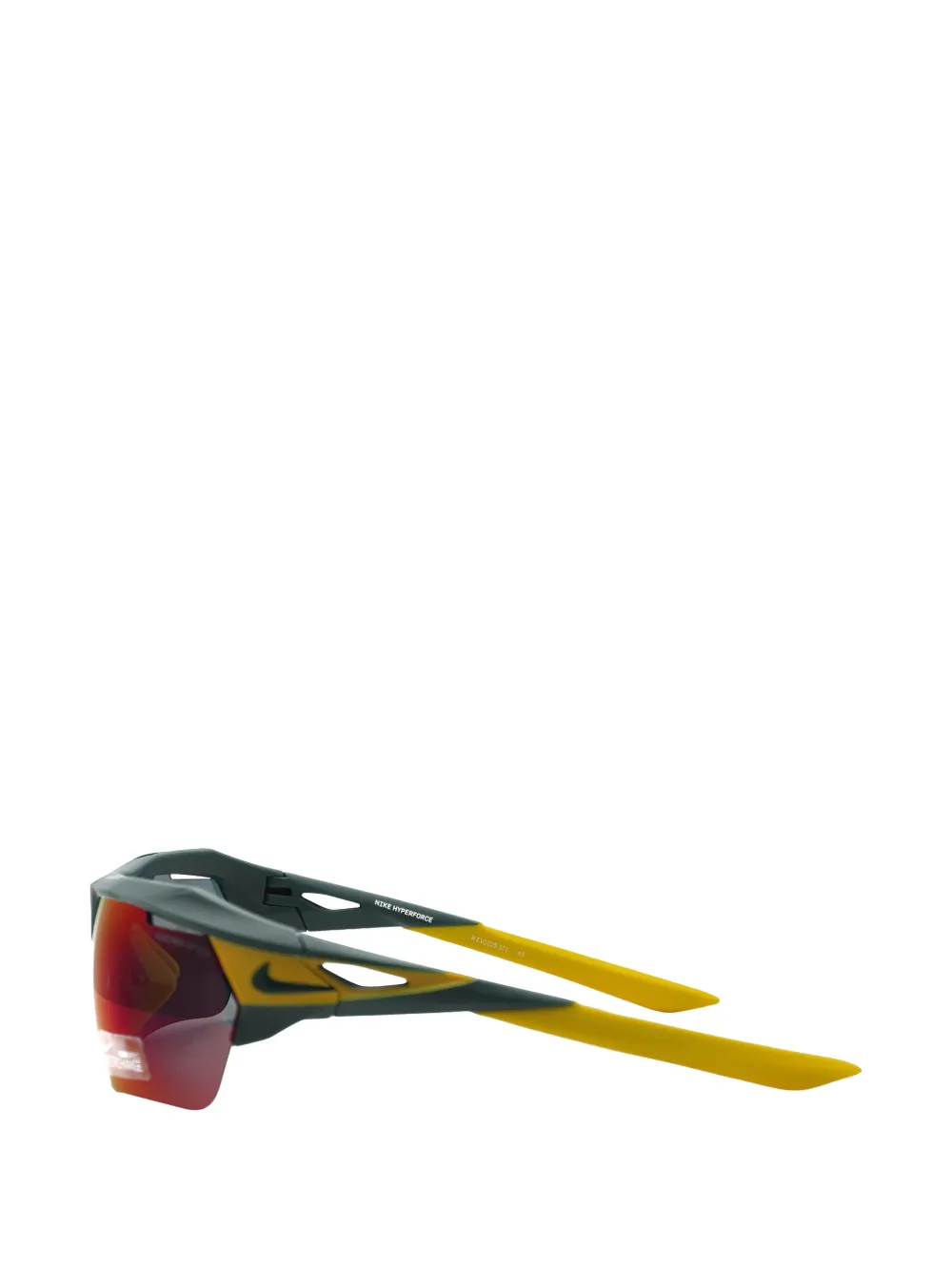 Nike Hyperforce Elite XL zonnebril met geometrisch montuur Groen