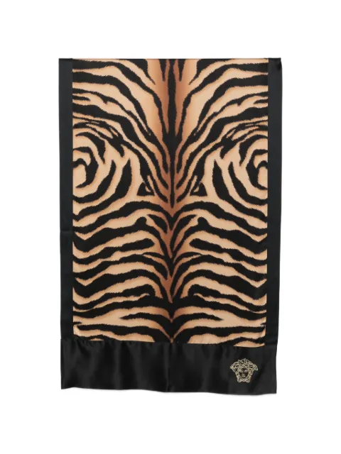 Versace Pre-Owned 2000s Medusa zebra-print scarf