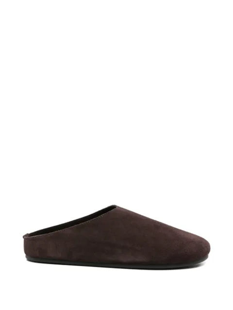St. Agni round-toe mules