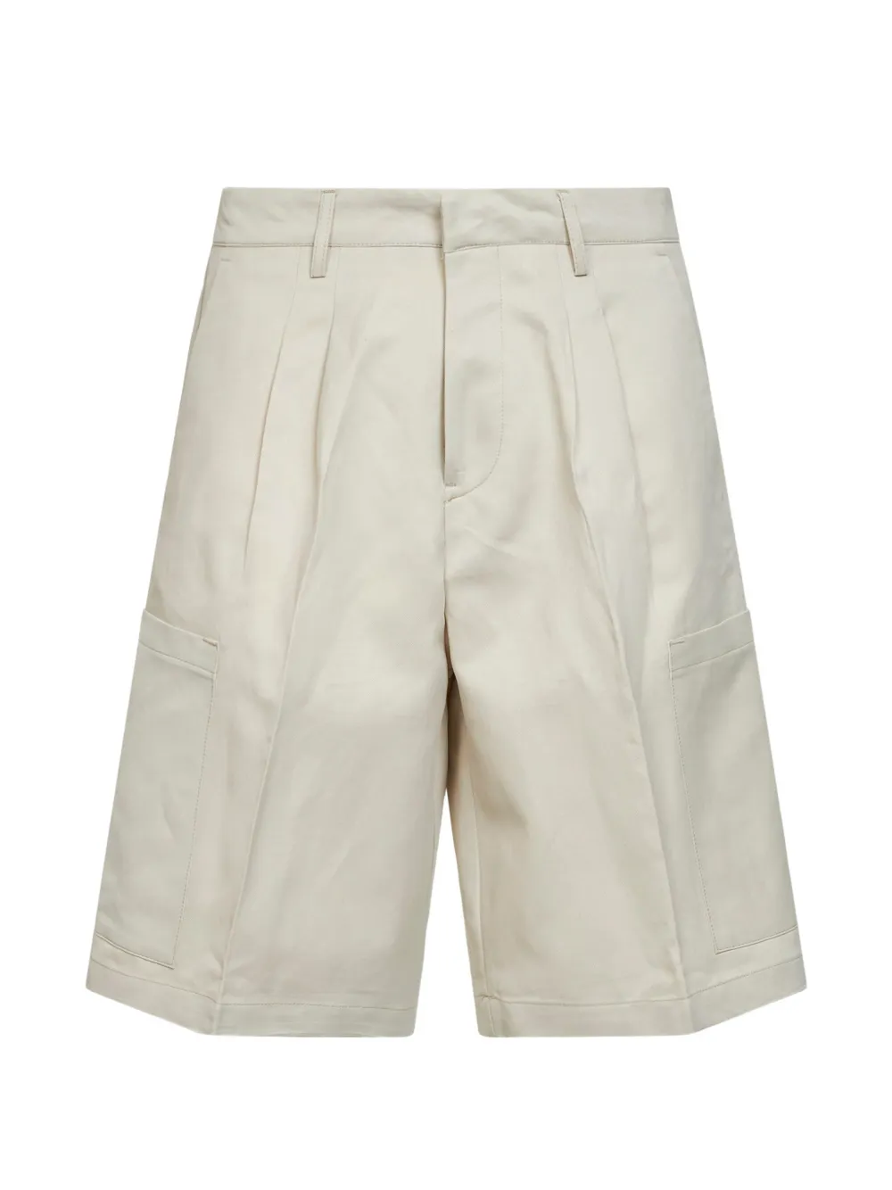 Costumein pleated cargo shorts - Toni neutri