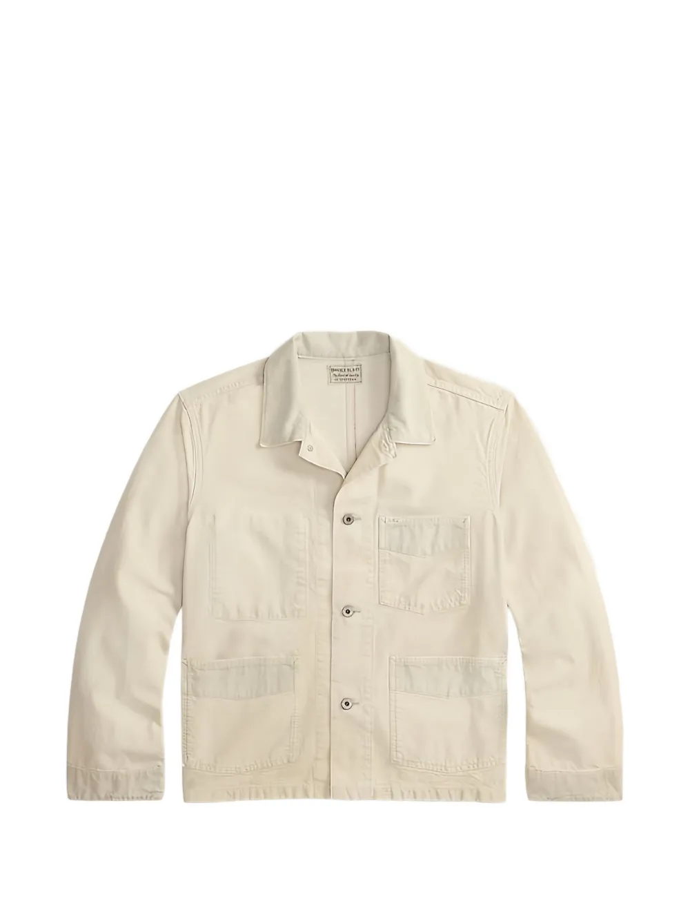 Ralph Lauren RRL corduroy-trim selvedge jacket - Toni neutri