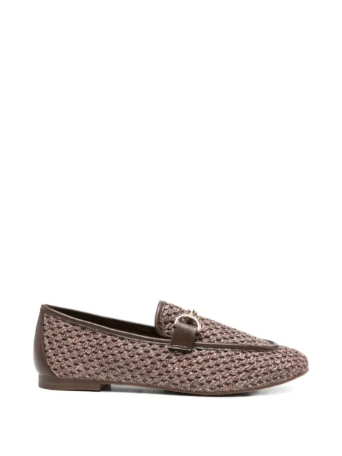 exè woven horsebit loafers