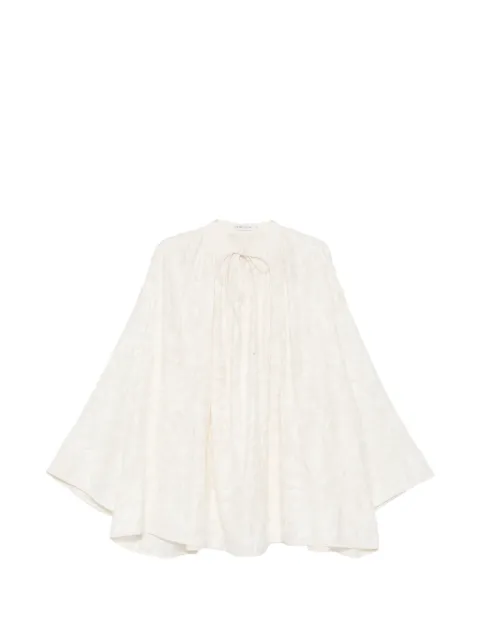VIKTORIA CHAN blusa con bordado de cachemira