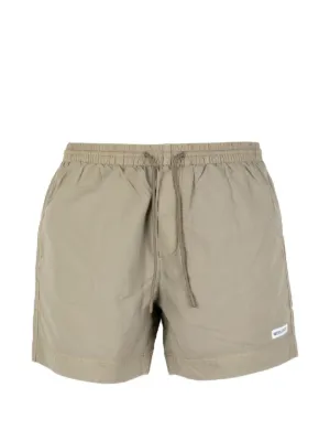 Moncler logo-patch Swim Shorts | Green | FARFETCH