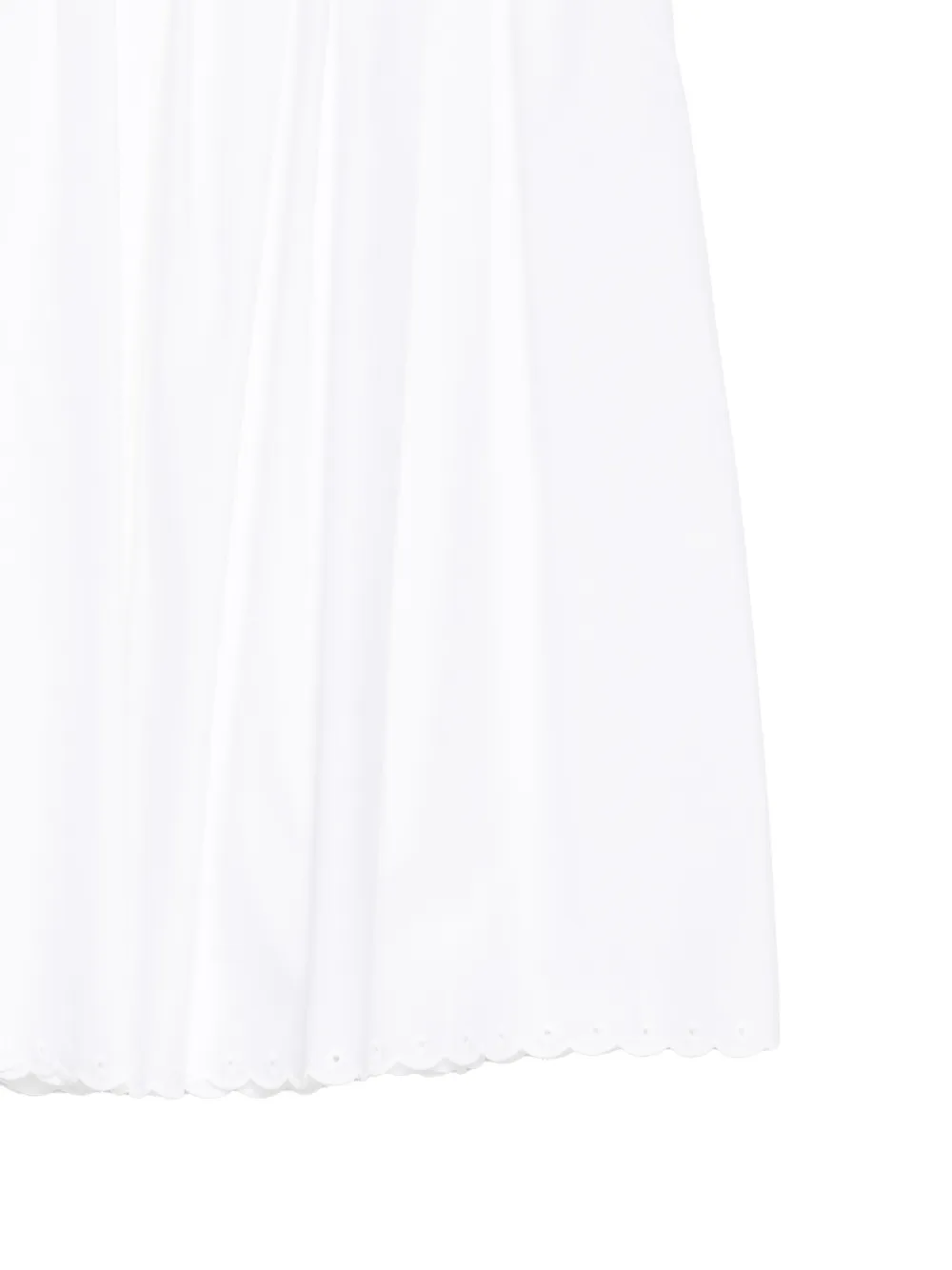 Cecilie Bahnsen Cbdalia midi-rok Wit