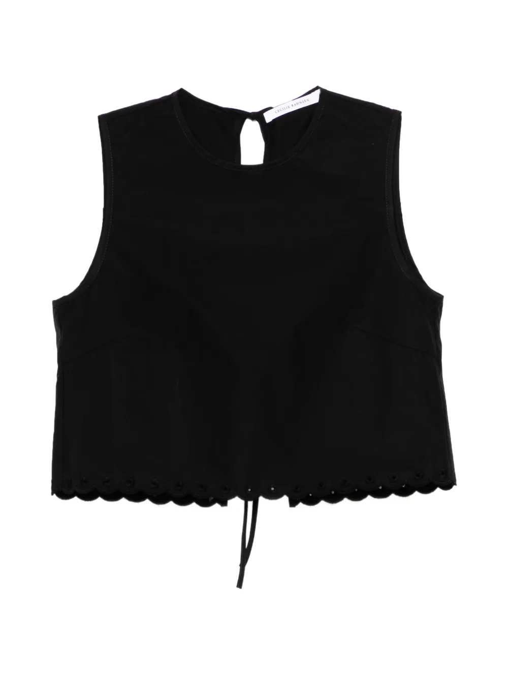 Cecilie Bahnsen Deeba top - Nero
