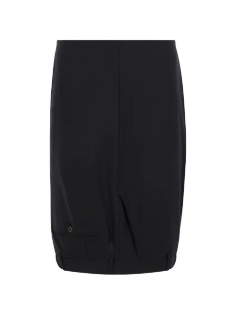 HODAKOVA belt-loop detail skirt