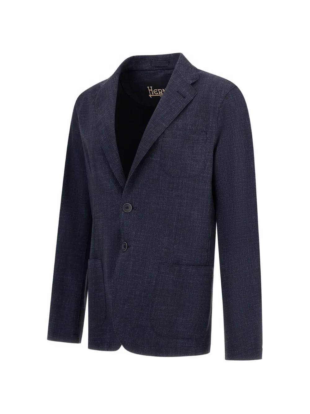  Herno Blazer Con Botones - Azul 